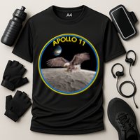 Apollo 11 Emblem Moon Landing Bald Eagle Performance Shirt