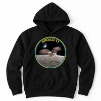 Apollo 11 Emblem Moon Landing Bald Eagle Hoodie