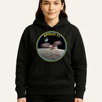 Apollo 11 Emblem Moon Landing Bald Eagle Hoodie