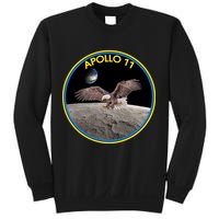 Apollo 11 Emblem Moon Landing Bald Eagle Sweatshirt