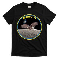 Apollo 11 Emblem Moon Landing Bald Eagle T-Shirt