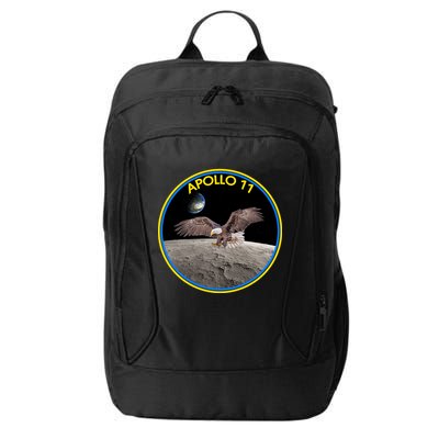 Apollo 11 Emblem Moon Landing Bald Eagle City Backpack