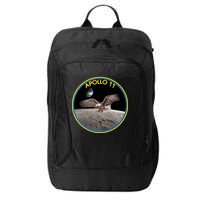 Apollo 11 Emblem Moon Landing Bald Eagle City Backpack