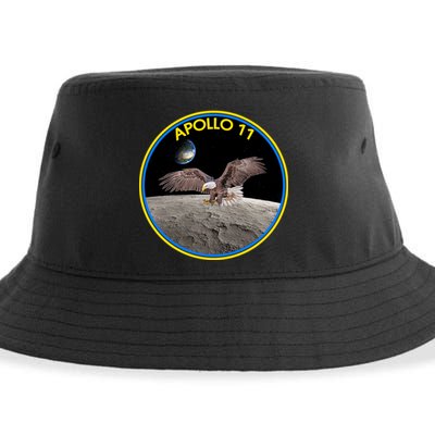 Apollo 11 Emblem Moon Landing Bald Eagle Sustainable Bucket Hat