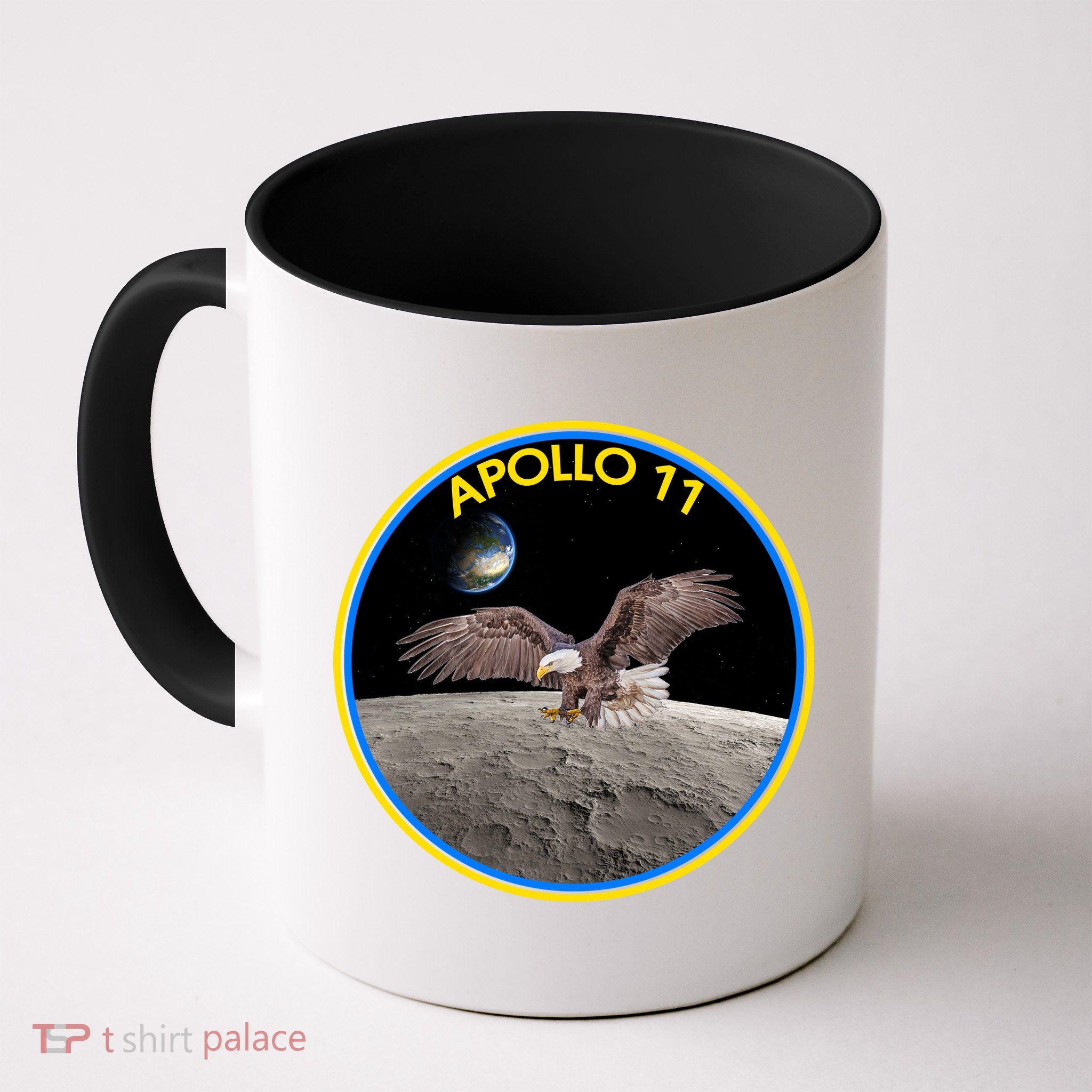 Apollo 11 Emblem Moon Landing Bald Eagle Mug