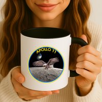 Apollo 11 Emblem Moon Landing Bald Eagle Mug