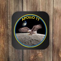 Apollo 11 Emblem Moon Landing Bald Eagle Coaster