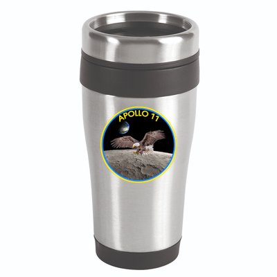 Apollo 11 Emblem Moon Landing Bald Eagle 16oz Travel Tumbler