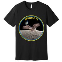 Apollo 11 Emblem Moon Landing Bald Eagle Premium T-Shirt