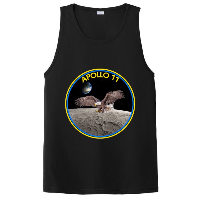 Apollo 11 Emblem Moon Landing Bald Eagle PosiCharge Competitor Tank