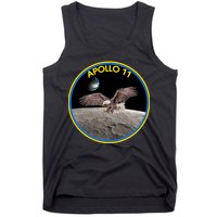 Apollo 11 Emblem Moon Landing Bald Eagle Tank Top