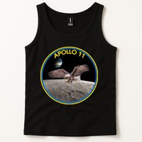 Apollo 11 Emblem Moon Landing Bald Eagle Tank Top