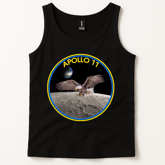 Apollo 11 Emblem Moon Landing Bald Eagle Tank Top
