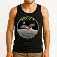 Apollo 11 Emblem Moon Landing Bald Eagle Tank Top