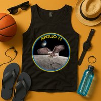 Apollo 11 Emblem Moon Landing Bald Eagle Tank Top