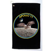 Apollo 11 Emblem Moon Landing Bald Eagle Golf Towel