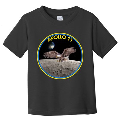 Apollo 11 Emblem Moon Landing Bald Eagle Toddler T-Shirt