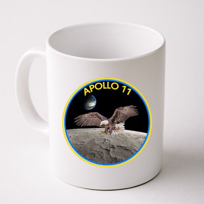 Apollo 11 Emblem Moon Landing Bald Eagle Coffee Mug