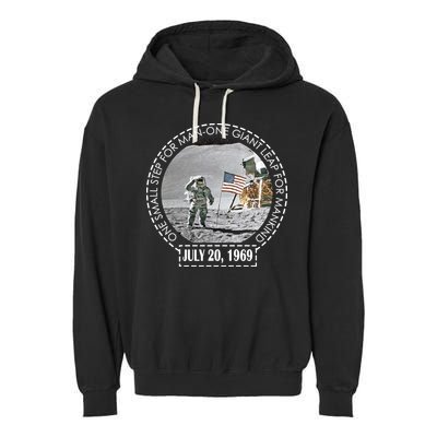 Apollo 11 Moon Landing Emblem 50th Anniversary  Garment-Dyed Fleece Hoodie