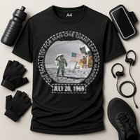 Apollo 11 Moon Landing Emblem 50th Anniversary  Cooling Performance Crew T-Shirt