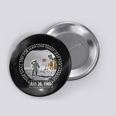 Apollo 11 Moon Landing Emblem 50th Anniversary  Button