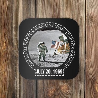 Apollo 11 Moon Landing Emblem 50th Anniversary  Coaster