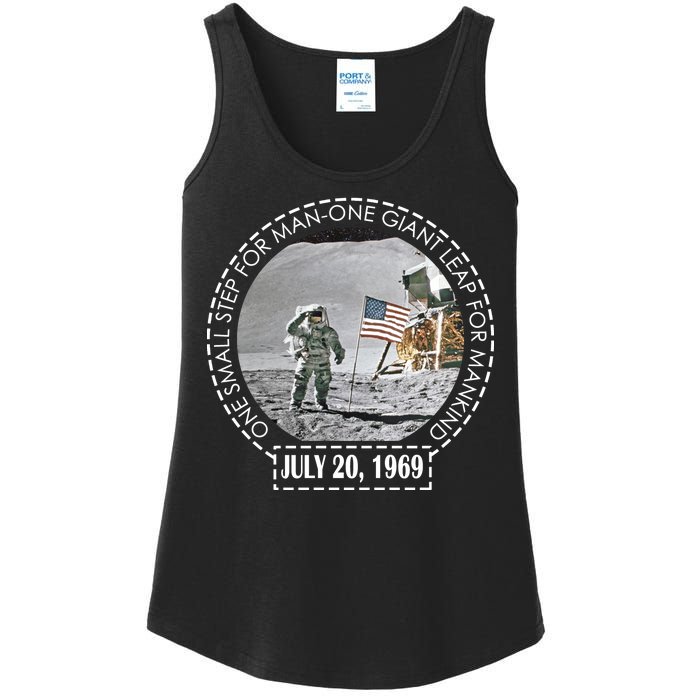 Apollo 11 Moon Landing Emblem 50th Anniversary  Ladies Essential Tank