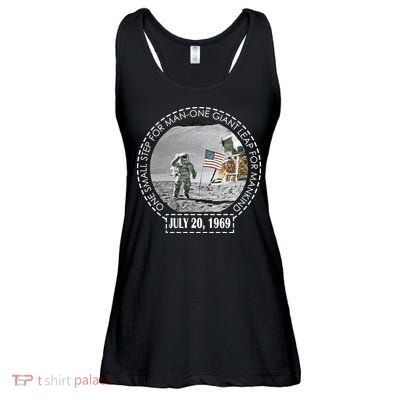 Apollo 11 Moon Landing Emblem 50th Anniversary  Ladies Essential Flowy Tank
