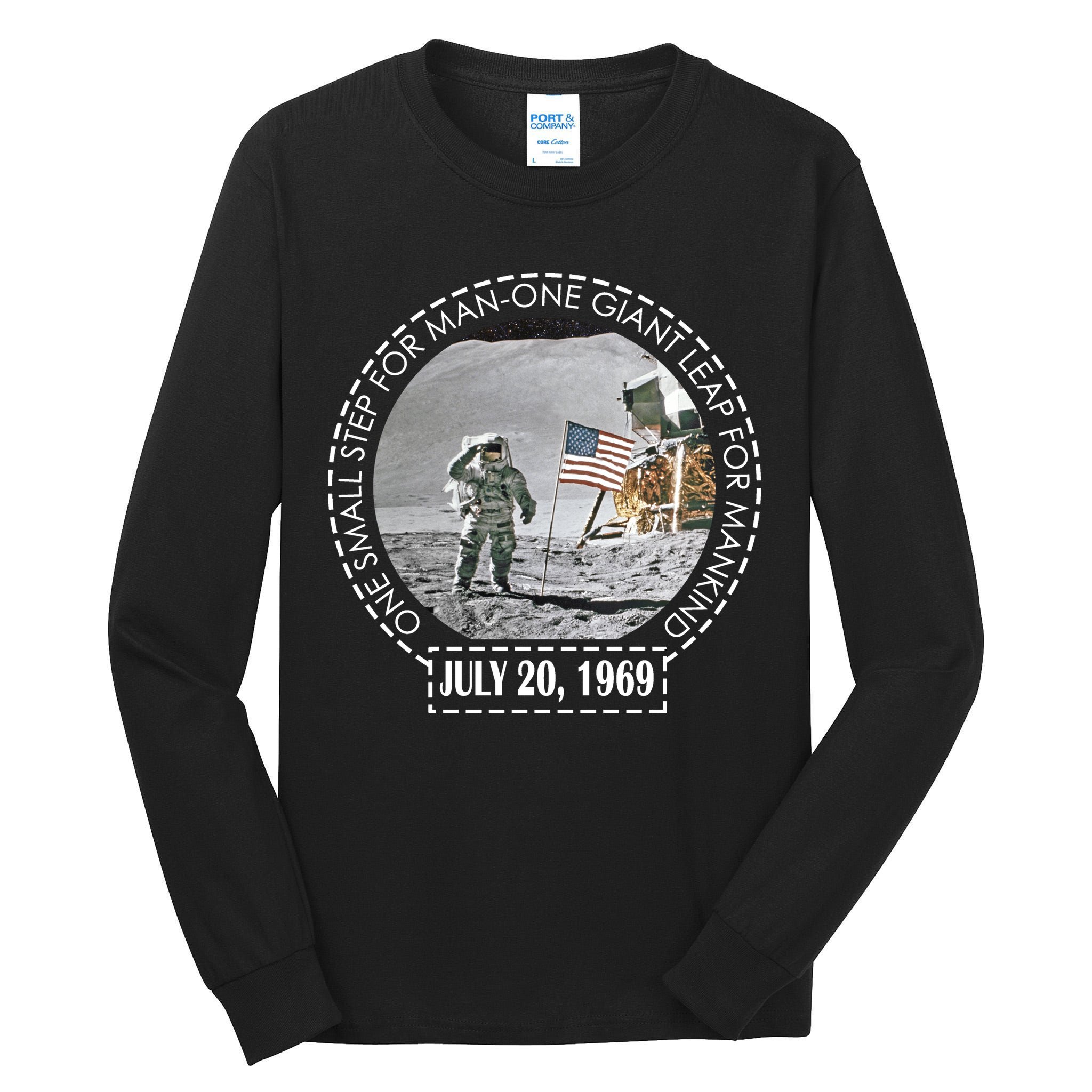 Apollo 11 Moon Landing Emblem 50th Anniversary  Tall Long Sleeve T-Shirt