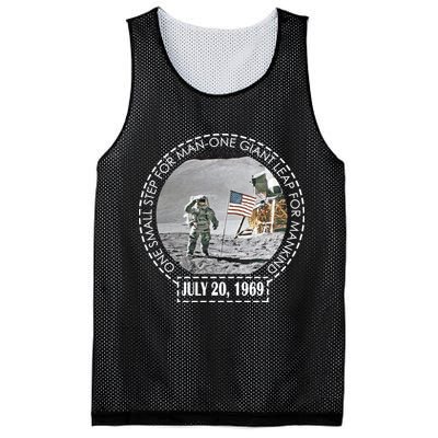 Apollo 11 Moon Landing Emblem 50th Anniversary  Mesh Reversible Basketball Jersey Tank
