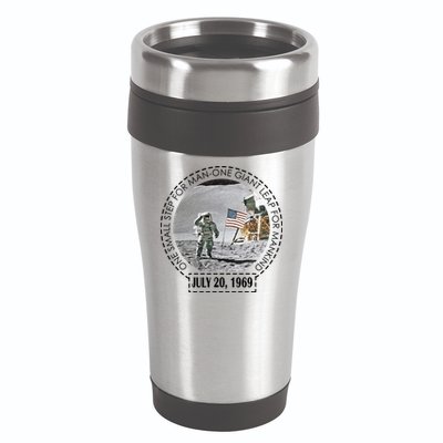 Apollo 11 Moon Landing Emblem 50th Anniversary  16oz Travel Tumbler