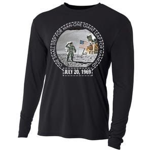 Apollo 11 Moon Landing Emblem 50th Anniversary  Cooling Performance Long Sleeve Crew