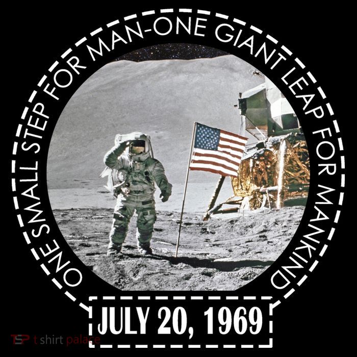 Apollo 11 Moon Landing Emblem 50th Anniversary  Poster