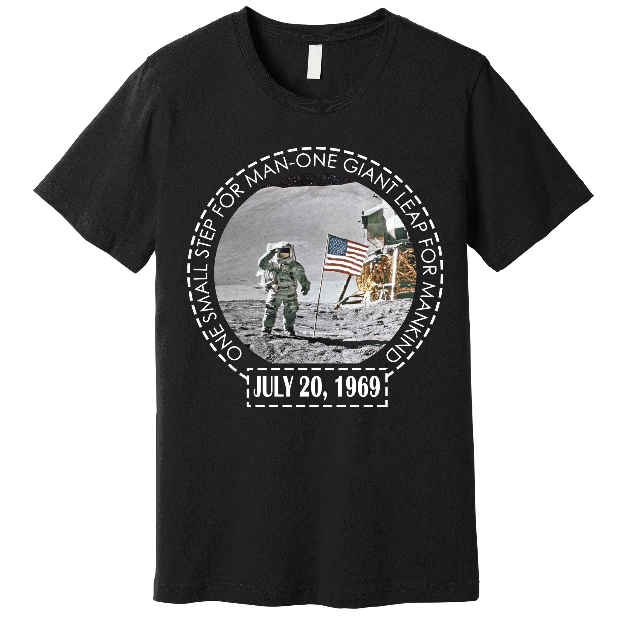 Apollo 11 Moon Landing Emblem 50th Anniversary  Premium T-Shirt