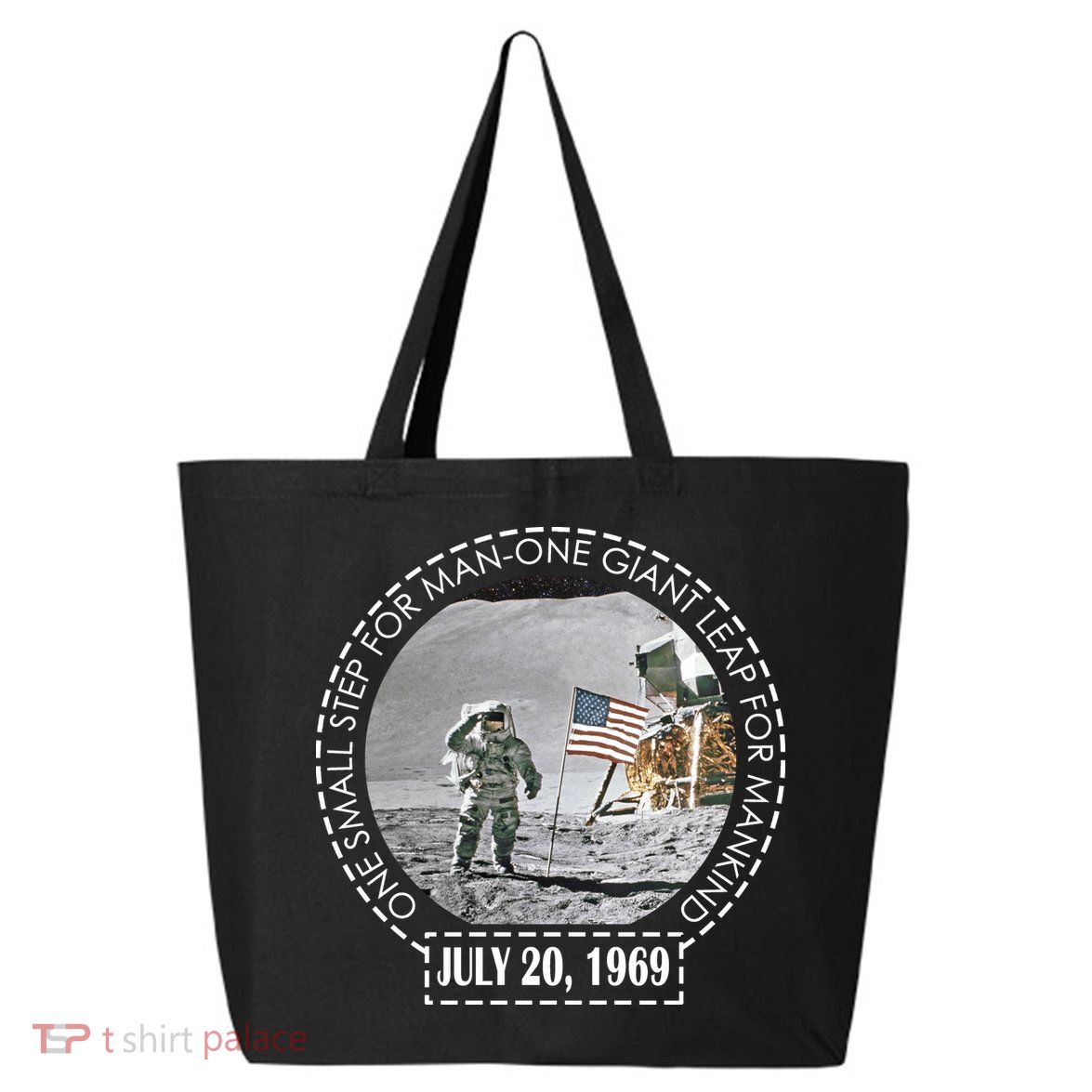 Apollo 11 Moon Landing Emblem 50th Anniversary  25L Jumbo Tote