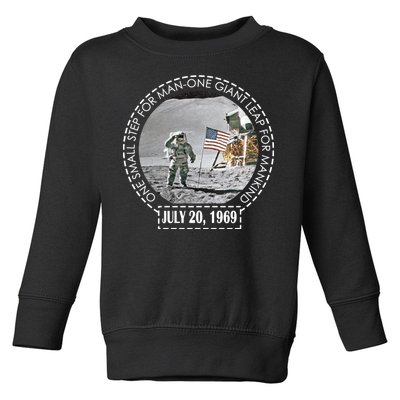 Apollo 11 Moon Landing Emblem 50th Anniversary  Toddler Sweatshirt