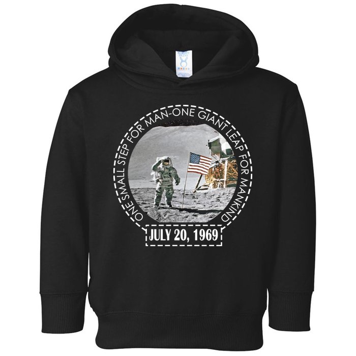 Apollo 11 Moon Landing Emblem 50th Anniversary  Toddler Hoodie