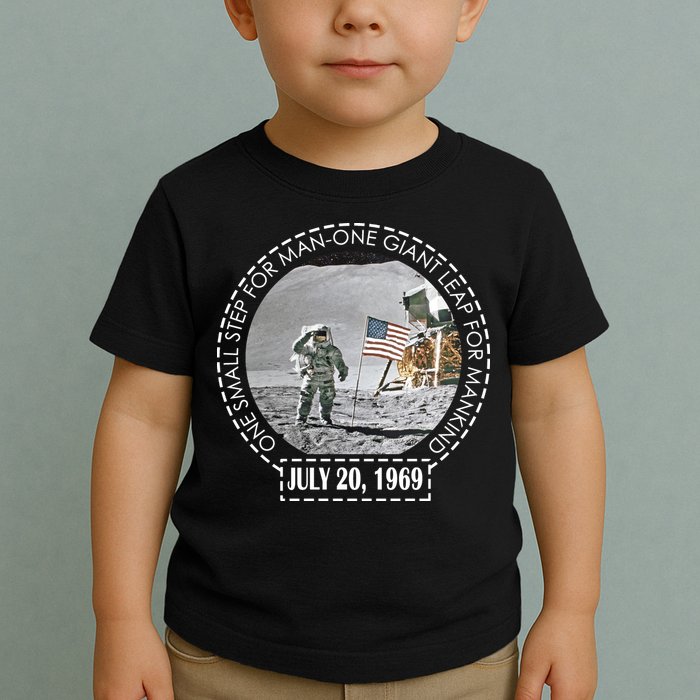 Apollo 11 Moon Landing Emblem 50th Anniversary  Toddler T-Shirt