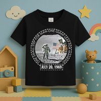 Apollo 11 Moon Landing Emblem 50th Anniversary  Toddler T-Shirt
