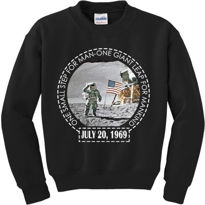 Apollo 11 Moon Landing Emblem 50th Anniversary  Kids Sweatshirt
