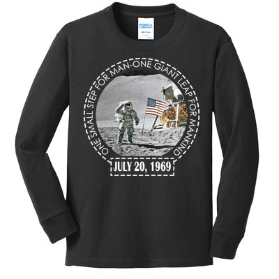 Apollo 11 Moon Landing Emblem 50th Anniversary  Kids Long Sleeve Shirt