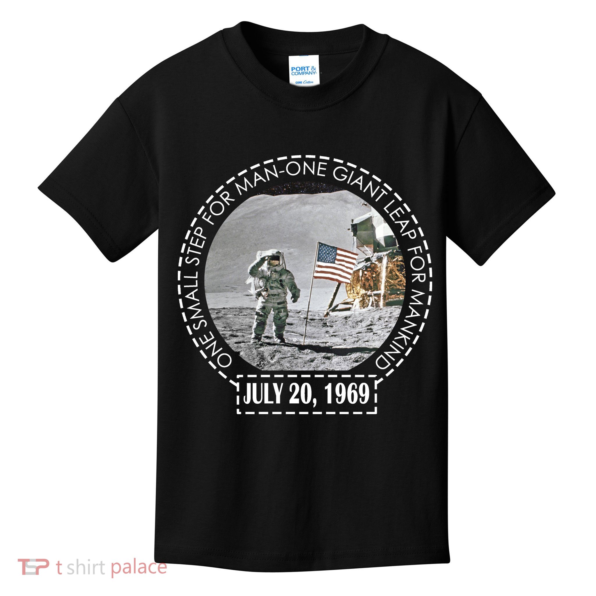 Apollo 11 Moon Landing Emblem 50th Anniversary  Kids T-Shirt