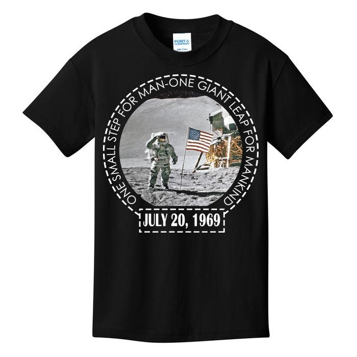 Apollo 11 Moon Landing Emblem 50th Anniversary  Kids T-Shirt