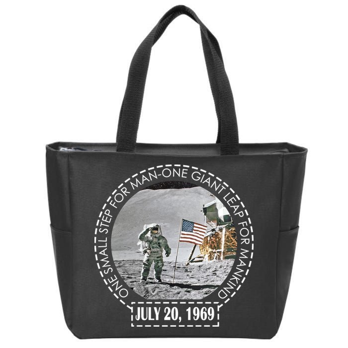 Apollo 11 Moon Landing Emblem 50th Anniversary  Zip Tote Bag