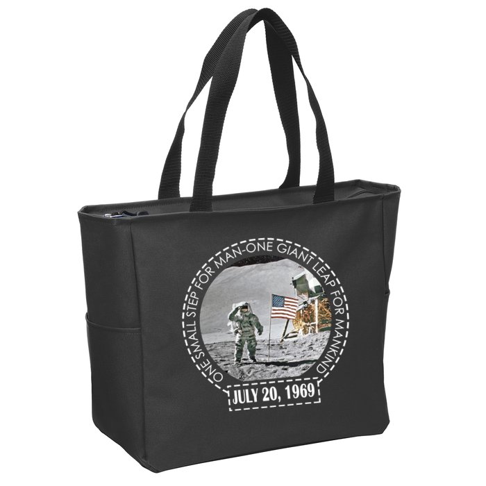 Apollo 11 Moon Landing Emblem 50th Anniversary  Zip Tote Bag