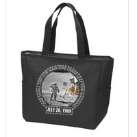 Apollo 11 Moon Landing Emblem 50th Anniversary  Zip Tote Bag
