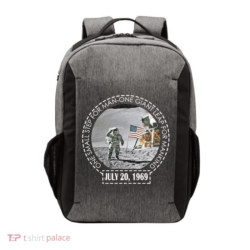 Apollo 11 Moon Landing Emblem 50th Anniversary  Vector Backpack