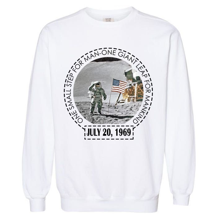 Apollo 11 Moon Landing Emblem 50th Anniversary  Garment-Dyed Sweatshirt
