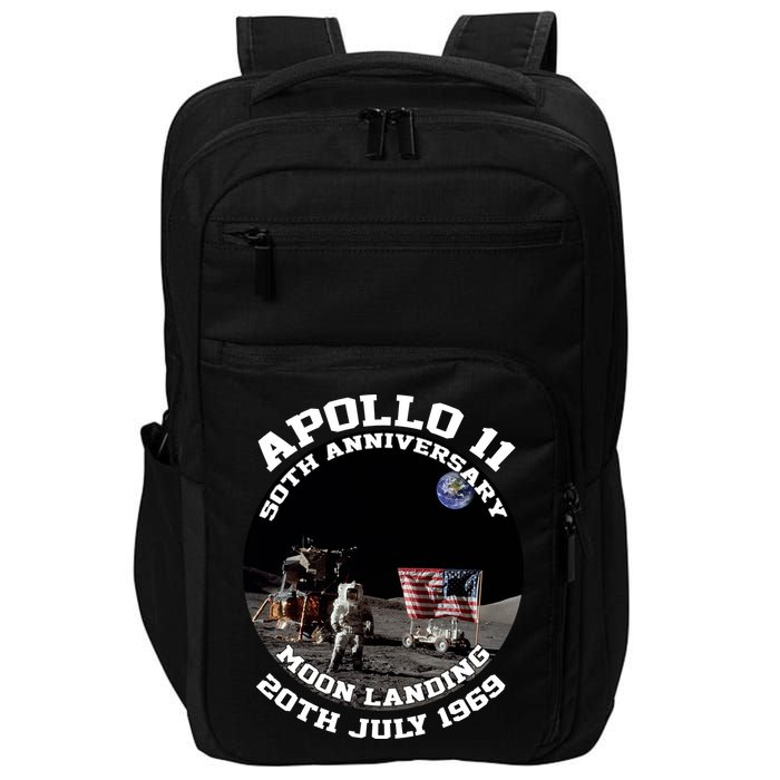 Apollo 11 Moon Landing July 20th 1969 Impact Tech Backpack