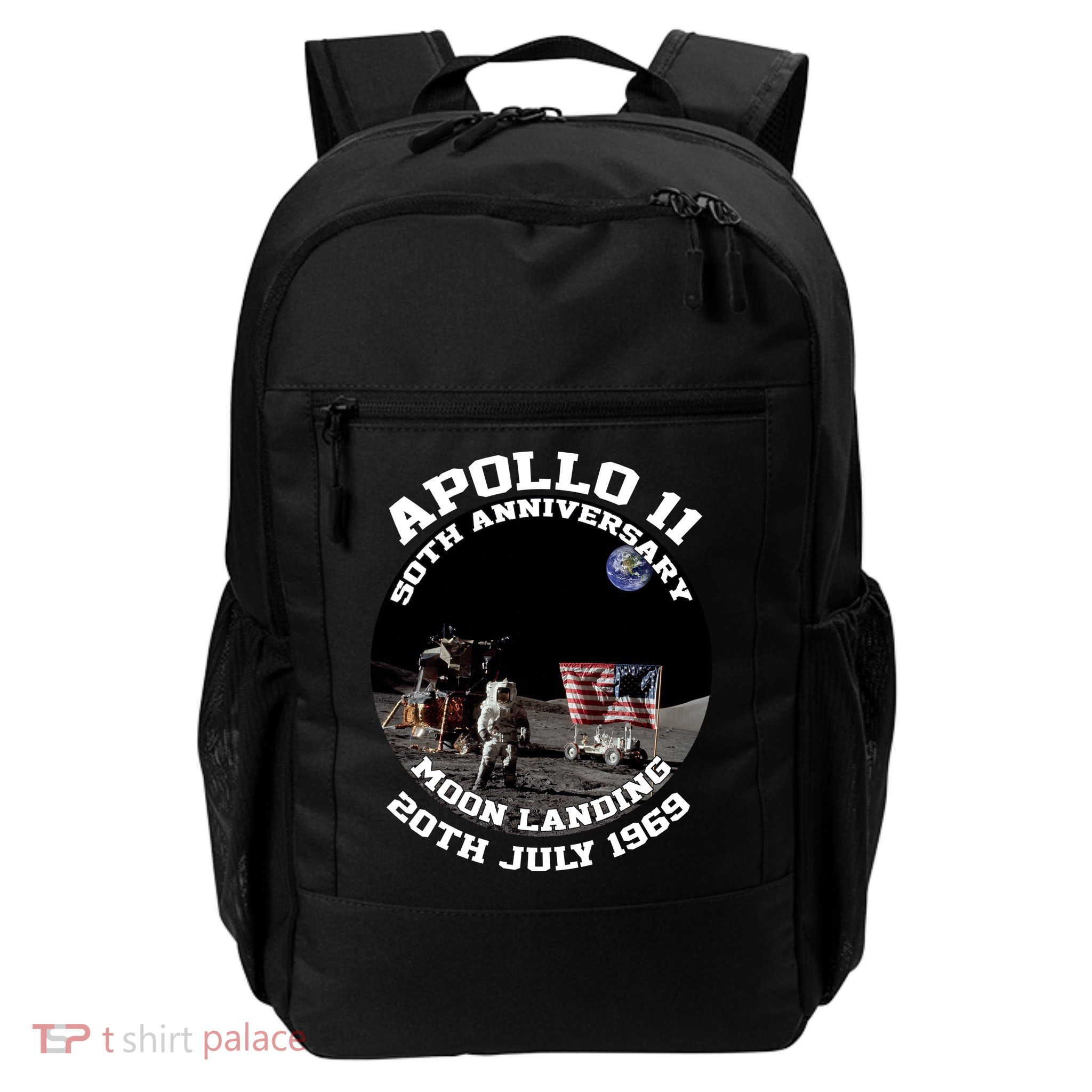 Apollo 11 Moon Landing July 20th 1969 Daily Commute Backpack